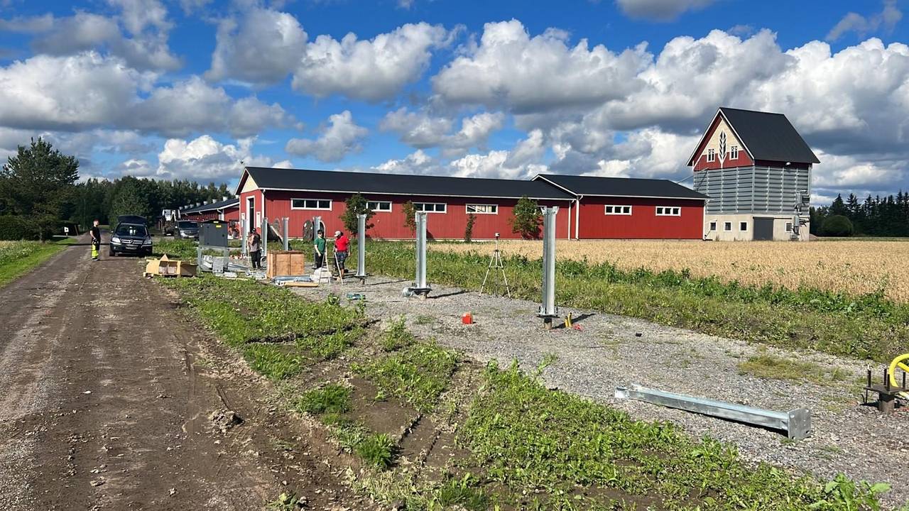 Ypäjä Solar Power Plant — tracker foundation in Nordic conditions